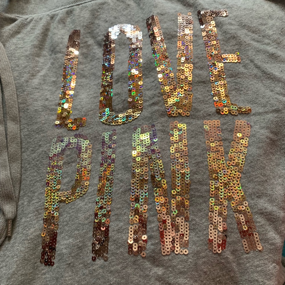 Victoria Secret PINK Joggers - Gold Ombré Sequins